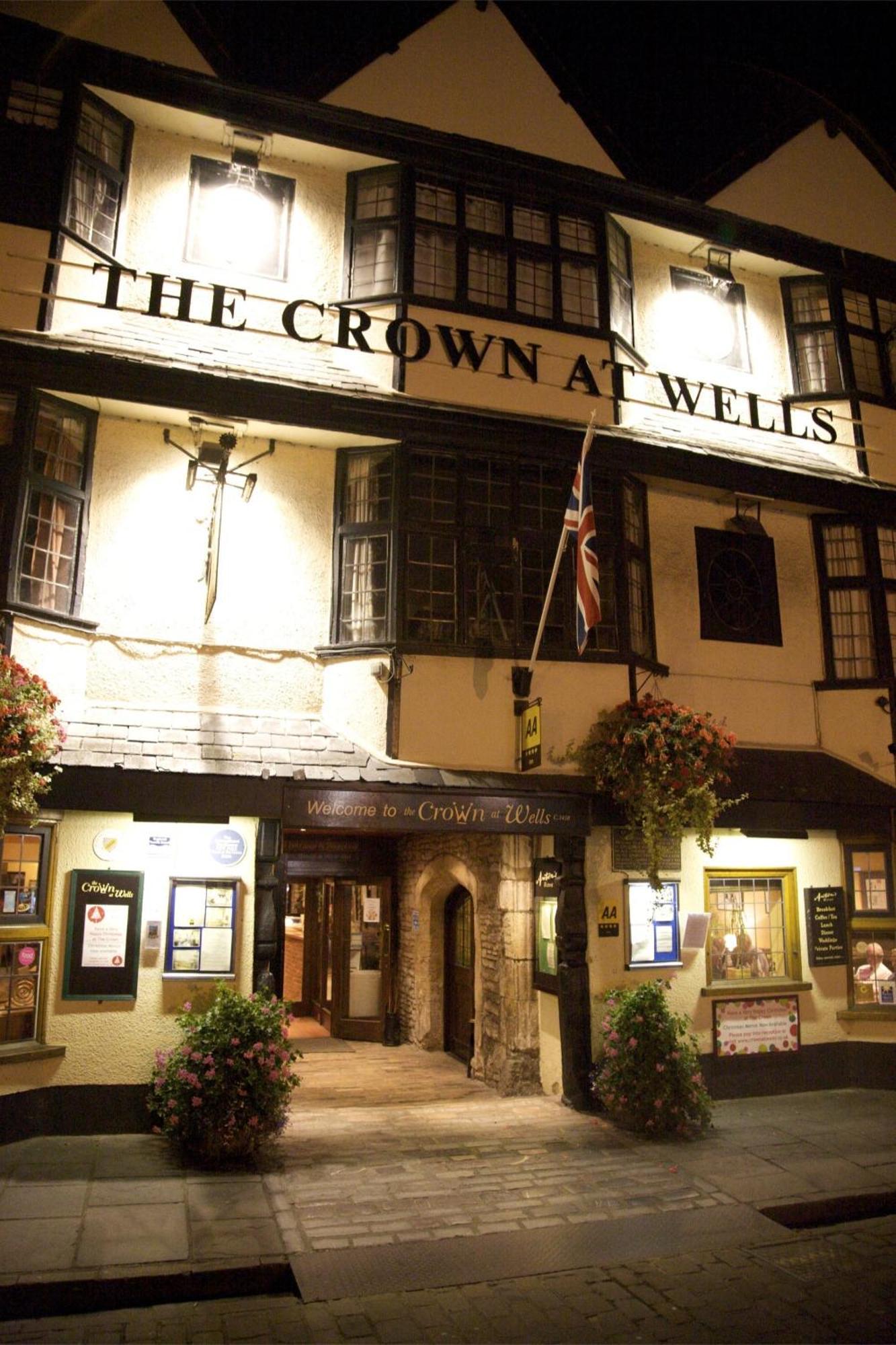 The Crown At Wells, Somerset Εξωτερικό φωτογραφία